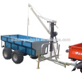 China wholesale atv log trailer with crane,timber trailer,timber trailer with crane